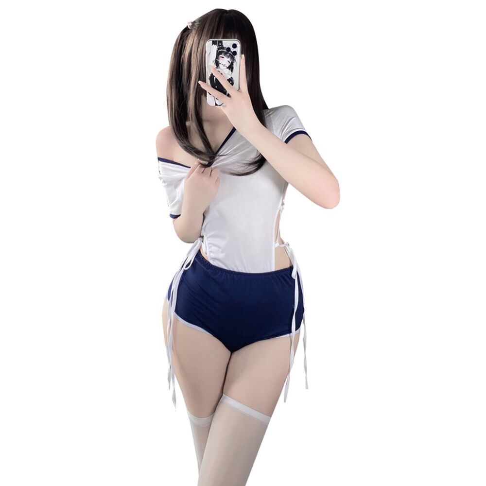 1753 Sexy Swimsuit Anime Cosplay Lingerie Babydoll Bodysuit Japanese